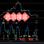 逃顶摸底指标 顶底预测 文华财经指标公式源码 量化交易 mt4指标 mt5指标 外汇ea